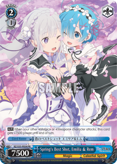 Spring's Best Shot, Emilia & Rem