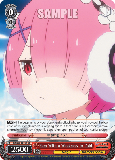 Ram With a Weakness to Cold