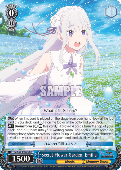 Secret Flower Garden, Emilia