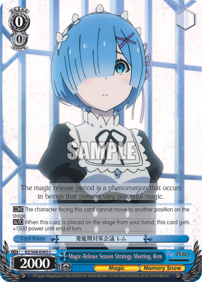 Magic-Release Season Strategy Meeting, Rem