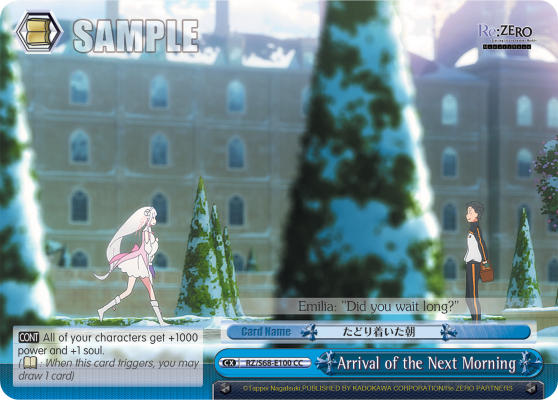Arrival of the Next Morning RZ/S68-E100