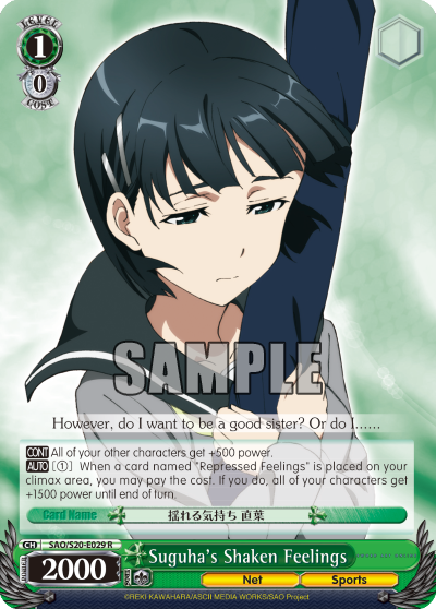 Suguha's Shaken Feelings