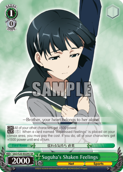Suguha's Shaken Feelings