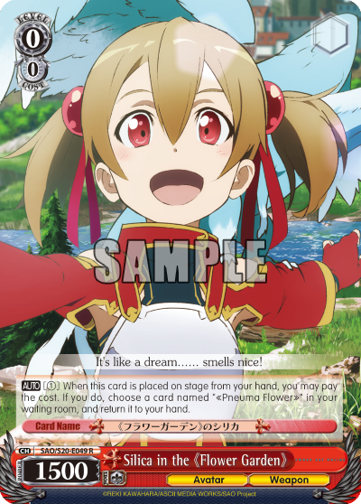 Silica in the <<Flower Garden>>