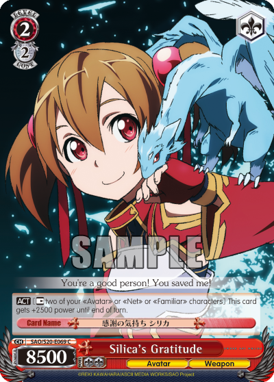 Silica's Gratitude