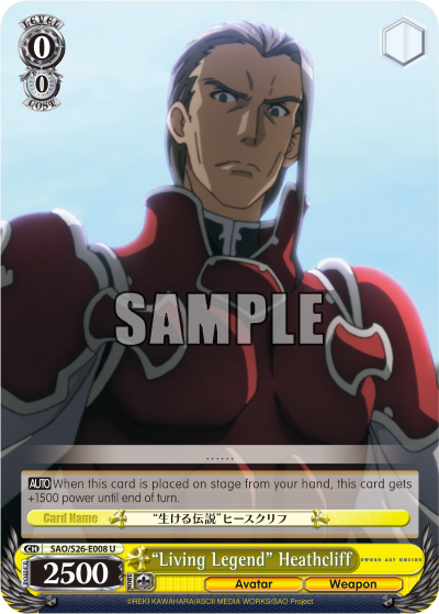 "Living Legend" Heathcliff