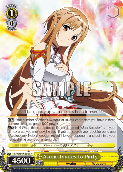 Asuna Invites to Party decoding=