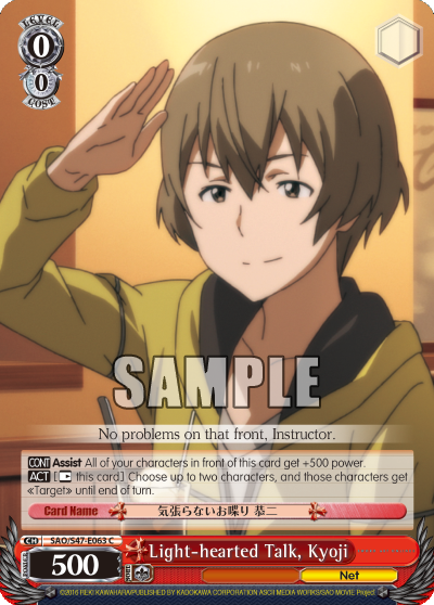 Light-hearted Talk, Kyoji