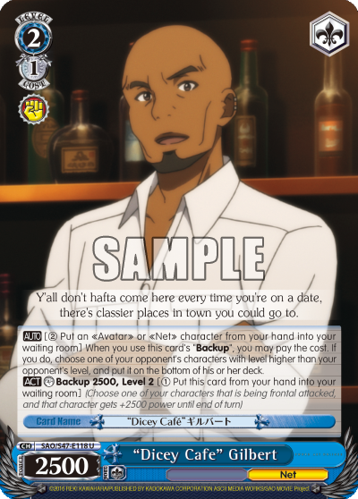 “Dicey Cafe” Gilbert