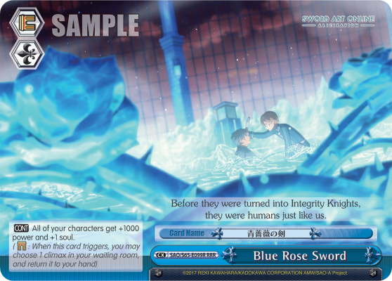Blue Rose Sword SAO/S65-E099R