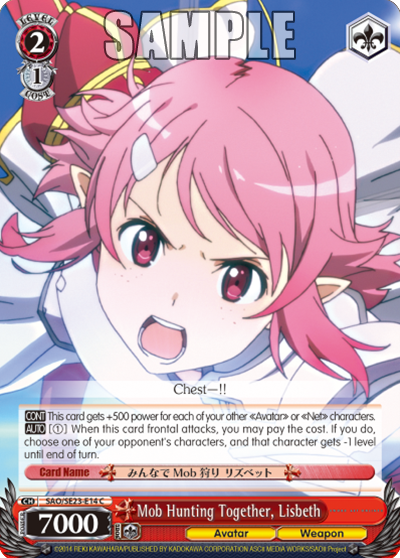 Mob Hunting Together, Lisbeth