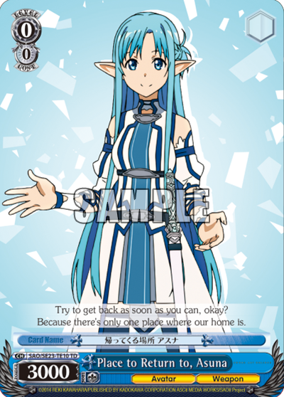 Place to Return to, Asuna