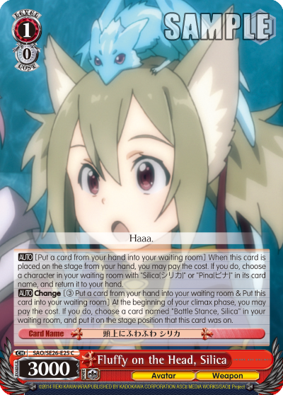 Fluffy on the Head, Silica