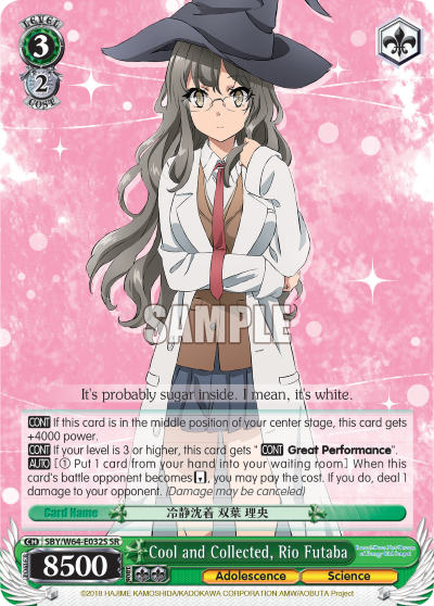 Cool and Collected, Rio Futaba
