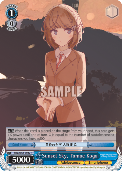 Sunset Sky, Tomoe Koga