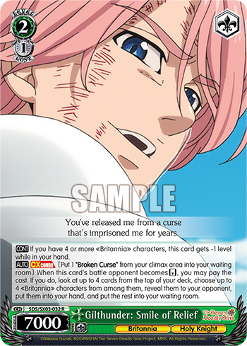 Gilthunder: Smile of Relief