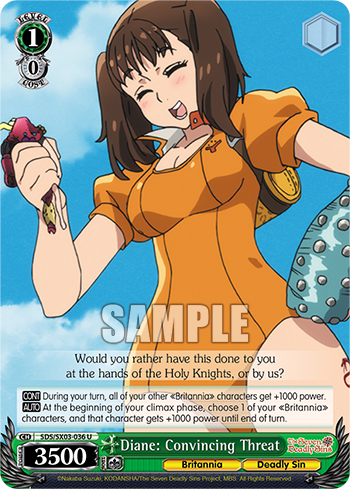 Diane: Convincing Threat