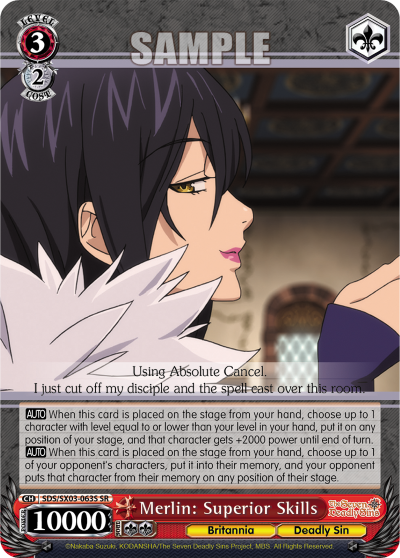 Merlin: Superior Skills