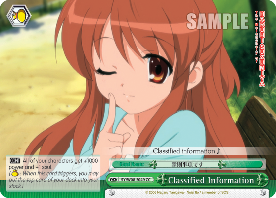 Classified Information