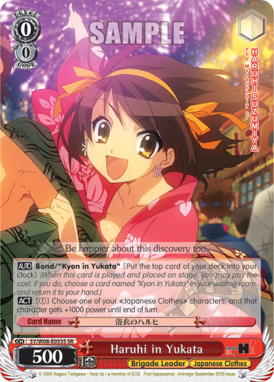 Haruhi in Yukata