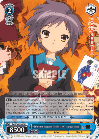 Information Integration Thought Entity's Interface, Nagato
