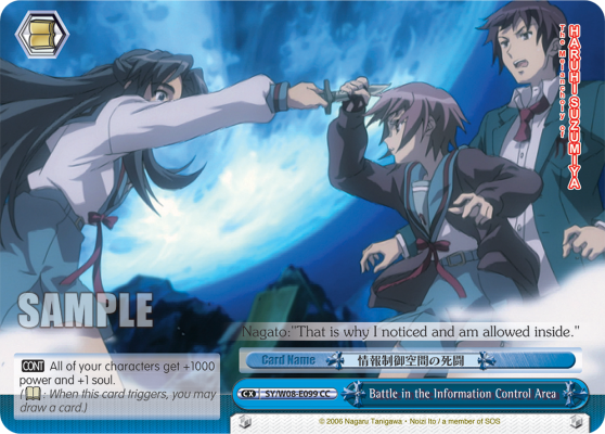 Battle in the Information Control Area