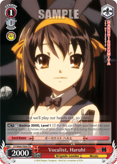 Vocalist, Haruhi