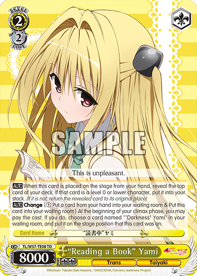 “Reading a Book” Yami