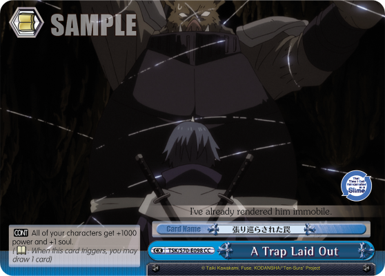 A Trap Laid Out TSK/S70-E098