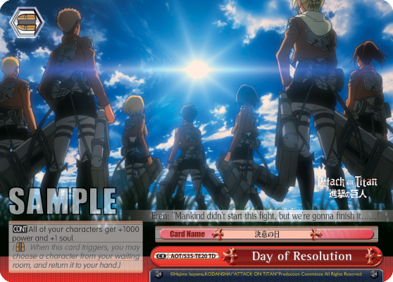 Day of Resolution AOT/S35-TE20