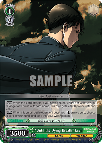 "Until the Dying Breath" Levi AOT/S50-E030