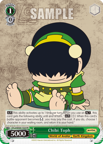 Chibi Toph ATLA/WX04-102S