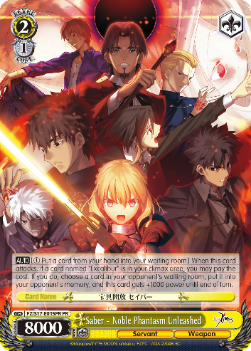 Noble Phantasm Unleashed, Saber
