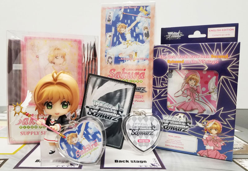 Cardcaptop Sakura Weiss Schwarz