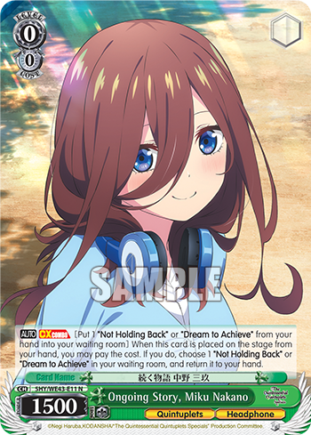 Ongoing Story, Miku Nakano