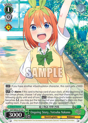 Ongoing Story, Yotsuba Nakano
