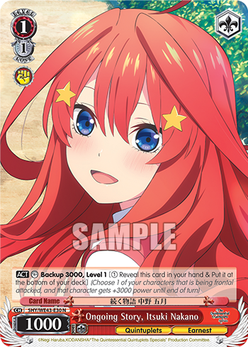 Ongoing Story, Itsuki Nakano