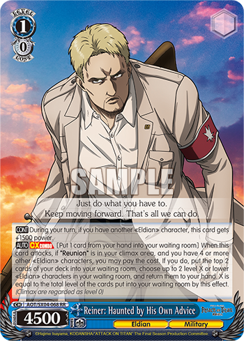 Reiner: Haunted by His Own Advice
