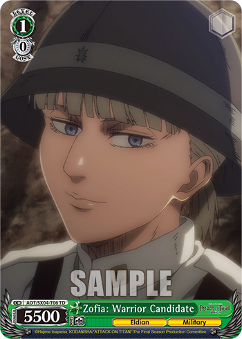 Zofia: Warrior Candidate