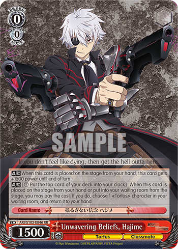 Unwavering Beliefs, Hajime