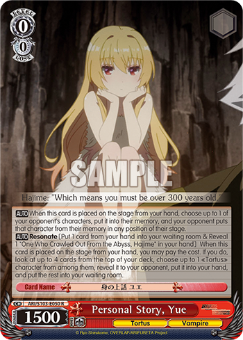Personal Story, Yue
