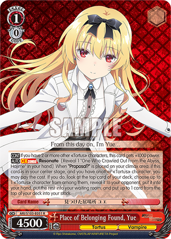 Place of Belonging Found, Yue