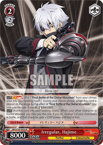 Irregular, Hajime