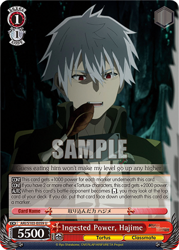 Ingested Power, Hajime