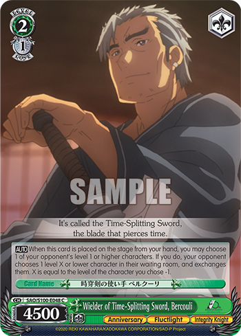 Wielder of Time-Splitting Sword, Bercouli