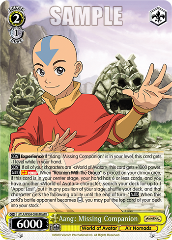 Aang: Missing Companion