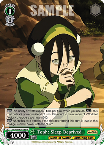 Toph: Sleep Deprived