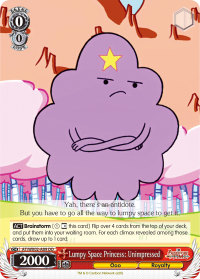 Lumpy Space Princess: Unimpressed