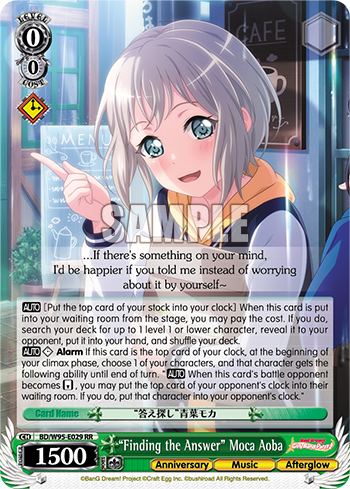 "Finding the Answer" Moca Aoba