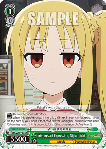 Unimpressed Expression, Nijika Ijichi